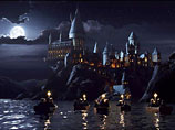 На съемках "Гарри Поттера" сгорели декорации замка Хогвартс