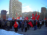 В Самаре состоялся митинг против изменения  часового пояса области и перехода на московское время