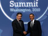 Обама пообщался на саммите по ядерной безопасности с Саакашвили