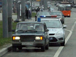 Сообщество "синих ведерок" совершило автопробег по центру Москвы