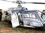 В Подмосковье  совершил аварийную посадку вертолет, три человека пострадали
