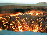 Президент Туркмении приказал научно потушить "Врата ада", сорокалетний газовый кратер в Дарвазе (ВИДЕО)