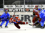 Национальная сборная России по хоккею провела второй контрольный матч со сборной Италии