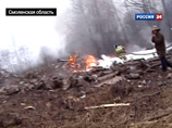 Польский правительственный самолет Ту-154 разбился под Смоленском утром 10 апреля