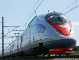 Скоростное сообщение по маршруту Нижний Новгород - Москва, по которому будут курсировать поезда "Сапсан", ГЖД планирует начать с 1 июня 2010 года