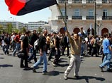 Греческая полиция разогнала демонстрантов слезоточивым газом