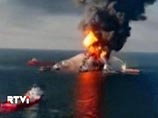Над местом утечки нефти в Мексиканском заливе стоят новый купол, а скважину решили заткнуть резиновой пробкой Над местом утечки нефти в Мексиканском заливе стоят новый купол, а скважину решили заткнуть резиновой пробкой