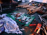 Оружие, изъятое на судне "Мави Мармара" Оружие, изъятое на судне "Мави Мармара"