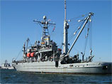 В порту Поти завершились совместные тренировки военнослужащих аварийно-спасательного судна ВМС США GRAPPLE (TARS-53) и сотрудников Службы береговой охраны МВД Грузии (СБОГ)