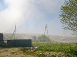 Пожарные Южно-Сахалинска во вторник пытаются ликвидировать возгорание на городской свалке
