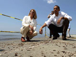 Обама выяснил, кому "надрать задницу" в связи с катастрофой в Мексиканском заливе