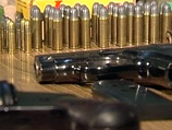 Полиция изъяла охотничье ружье, автомат, четыре пистолета и десятки патронов