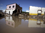 В Бразилии наводнением  полностью разрушен небольшой городок Бранкинья в северо-восточном штате Алагоас