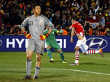 Сборная Парагвая впервые в истории вышла в четвертьфинал чемпионата мира по футболу, одолев в изнурительном матче команду Японии