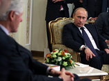 "Надеюсь видеть тебя почаще в Москве", - сказал Путин, который все время обращался к экс-президенту на ты
