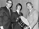 Барабан был подарен Старру в сентябре 1964 года компанией "Людвиг" во время гастролей в Чикаго, когда легендарная рок-группа совершала свое первое турне по США