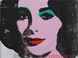 Портрет Элизабет Тейлор работы Уорхола продан на аукционе Christie's за 10 миллионов долларов