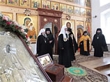 Патриарх Кирилл освятил восстановленный из руин главный собор Старицкого монастыря