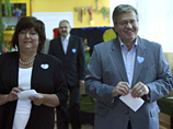 Качиньский и Коморовский проголосовали на выборах президента Польши