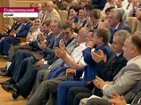 Вешать за коррупцию - это "не наши методы", сказал Путин под одобрительные аплодисменты партийцев