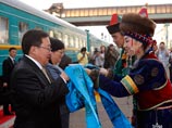Президент Монголии погрузился в Байкал на российском батискафе
