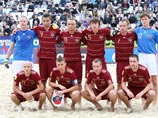 Россияне заняли второе место на этапе Евролиги по пляжному футболу