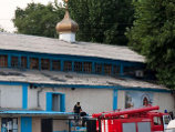 Настоятель запорожского храма подозревает, что теракт в его церкви могли совершить оккультисты
