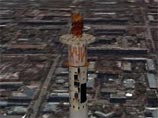 Пользователи Google Earth обнаружили неприличное слово на вершине телебашни в Екатеринбурге (ВИДЕО)
