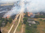 Накануне сообщалось, что общая площадь пожаров в России составляла 121 тыс. га