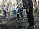 Премьер Путин побывал в зоне огненного фронта в Воронежской области и провел совещании по борьбе с лесными пожарами