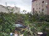 Последствия торнадо в Краснозаводске, Московская область, июнь 2009 года