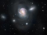 Телескоп Hubble сфотографировал "галактику-колесо" в 320 млн световых лет от Земли