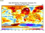 NASA опубликовало глобальную температурную карту: Россия самая "жаркая" 