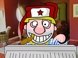 Кадр из мультфильма хакера BadB, под именем которого по мнению следствия скрывался Владислав Хорохорин