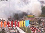 "Сообщение о пожаре по адресу: Варшавское шоссе, дом 59 поступило в службу "01" в 16:21"