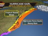 Ураган "Эрл" вернулся к четвертой категории опасности: Вирджиния и Мэриленд ввели режим ЧП