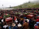 В Гватемале упал в ущелье автобус: погибли пять человек. Число жертв оползней возросло до 45