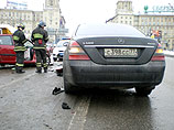 Авария на Ленинском проспекте в Москве произошла 25 февраля 2010 года в районе Гагаринской площади