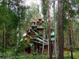 Богослужения на Ганиной Яме на Урале, где сгорел храм, не прекратятся