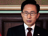 Ли Мен Бак выразил уверенность, что две Кореи в конечном счете объединятся, но не стал прогнозировать, когда это может произойти