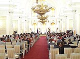 Олимпийцы в Георгиевском зале Олимпийцы в Георгиевском зале