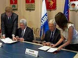 Партия "Единая Россия" в среду, 22 сентября, подписала соглашение о сотрудничестве с партией республики Кыргызстан "Ар-Намыс"