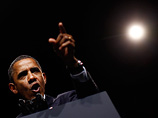 Президент США Барак Обама в ночь на пятницу появился на митинге в Вашингтоне, где собрались 3000 молодых сторонников Демократической партии