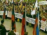 Тысячи жителей Ингушетии вышли на митинги против терроризма и экстремизма