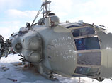 Западная блогосфера заметила на военном вертолете на Эльбрусе антипутинский привет