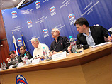 В понедельник, 11 октября, по итогам Единого дня голосования партия "Единая Россия" провела пресс-конференцию, на которой объявила о своей безоговорочной победе