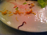 На днях губернатор Тверской области Дмитрий Зеленин сообщил в своем микроблоге в социальной сети Twitter, что обнаружил червяка на тарелке с салатом, поданным ему в Кремле