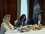 Президент России Дмитрий Медведев вместе с супругой Светланой принял участие во Всероссийской переписи населения