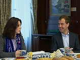 Чета Медведевых показательно приняла участие в переписи