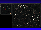 Группа под руководством Мэтта Ленерта, сотрудника Парижской обсерватории, с помощью телескопа VLT (Very Large Telescope) смогли точно определить у одной из этих галактик - UDFy-38135539 - красное смещение, равное 8,5549